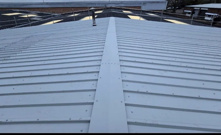 Industrial roof oversheeting