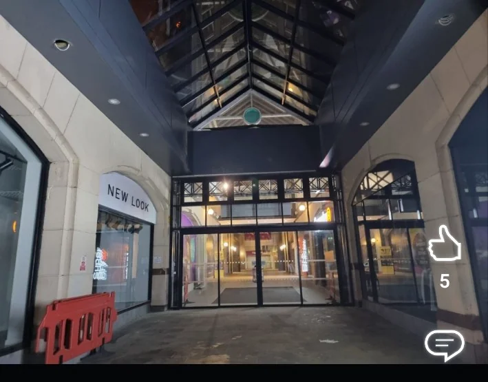 Retail architectural cladding